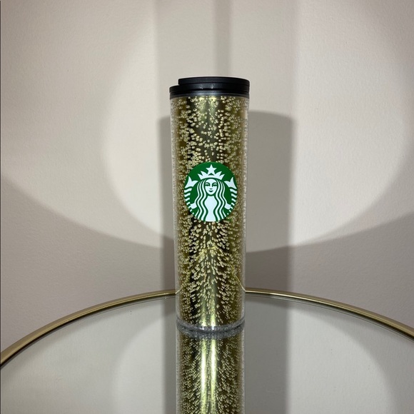 Starbucks Gold Sprite Bubble Water bottle - Picture 2 of 2